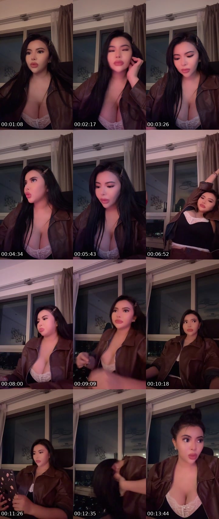 Contact-sheet preview of 💋 𝓼𝔀𝓮𝓮𝓽𝓲𝓮𝓟's Liveme recording