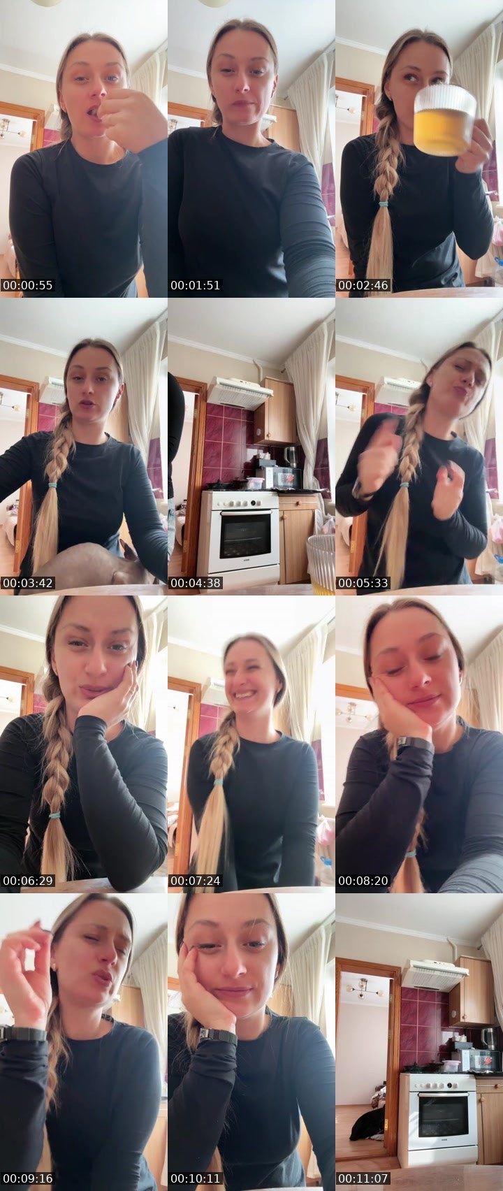 Contact-sheet preview of 𝓑𝓔ℛℛ𝓨 ✨'s Liveme recording