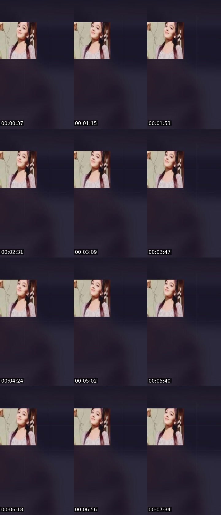 Contact-sheet preview of Pooja 🫶💕's Liveme recording
