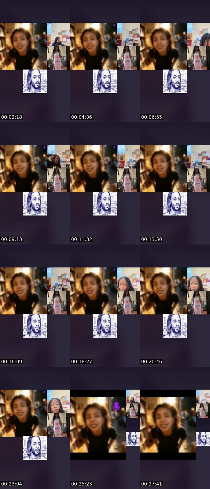 Contact-sheet preview of 🌪️THATChick💊THO✈️'s Liveme recording