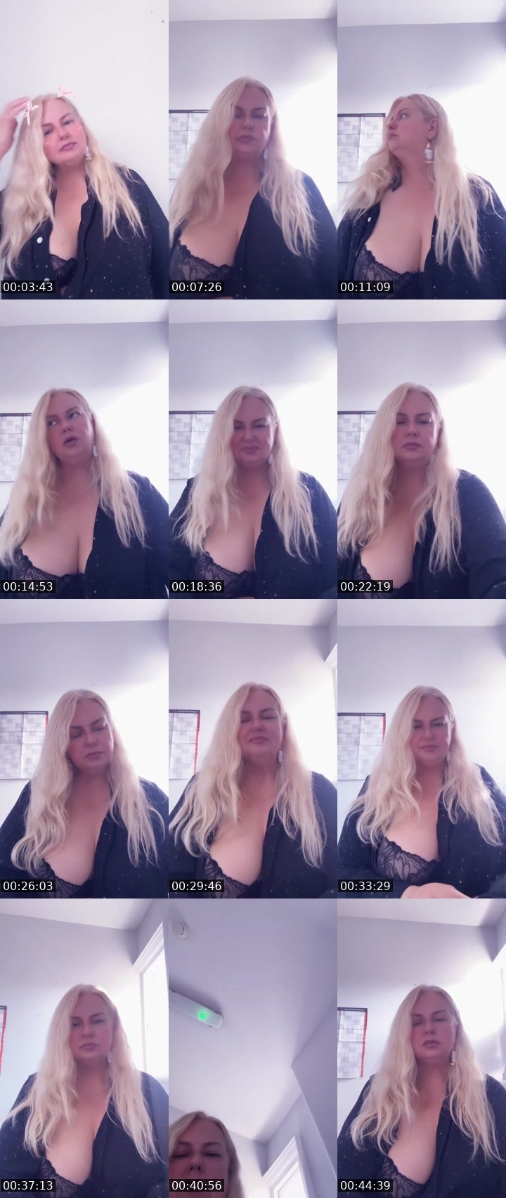 Contact-sheet preview of Lory Velvet🌹💋's Liveme recording