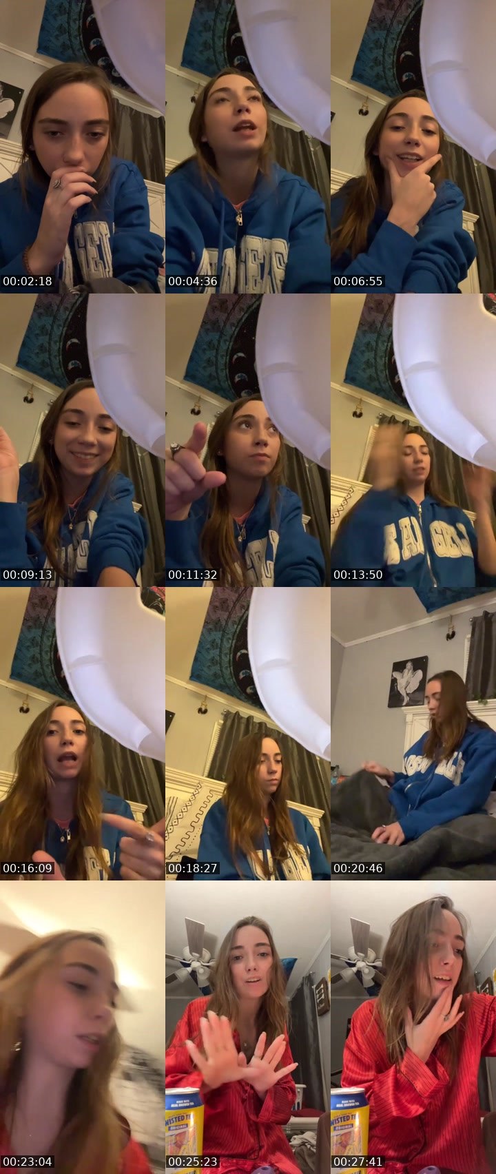 Contact-sheet preview of xoxo.lexibrooke11's Liveme recording