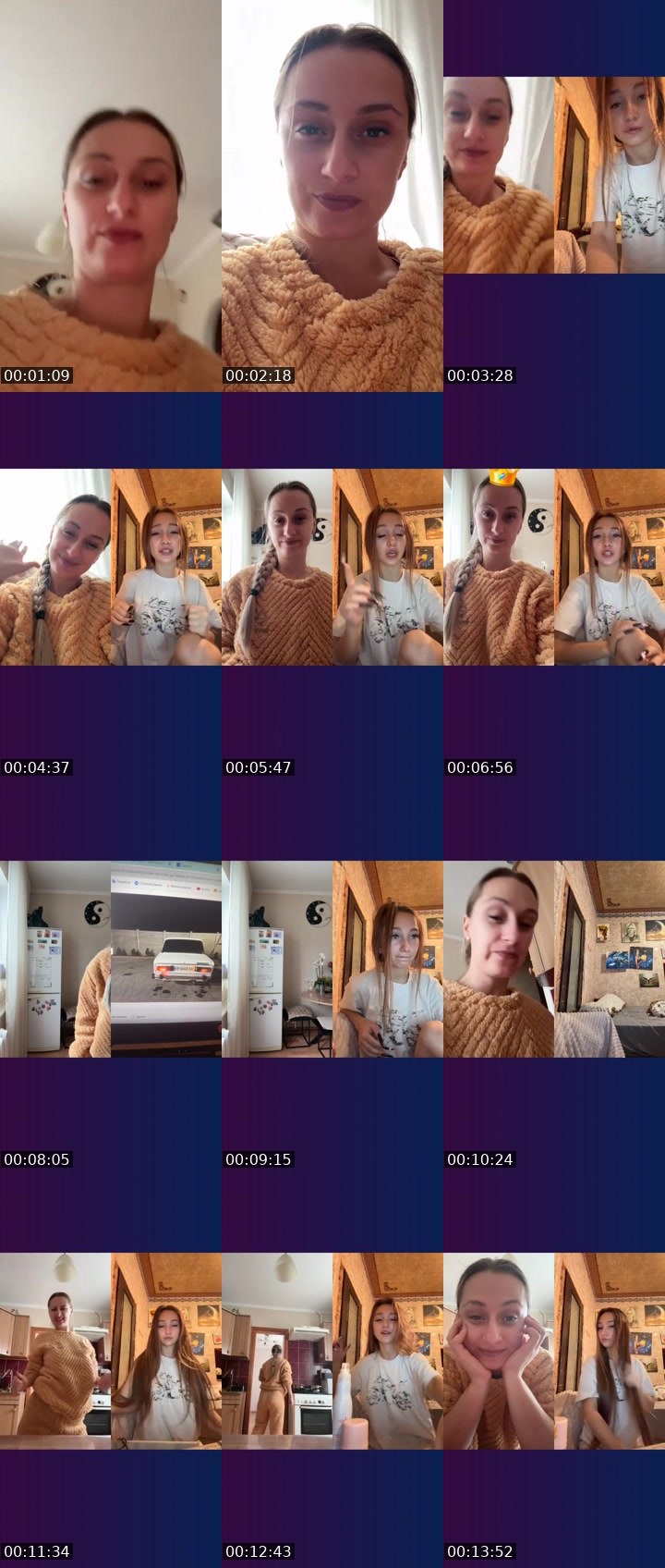 Contact-sheet preview of 𝓟𝓲𝓴𝓪 ༺♡༻'s Liveme recording