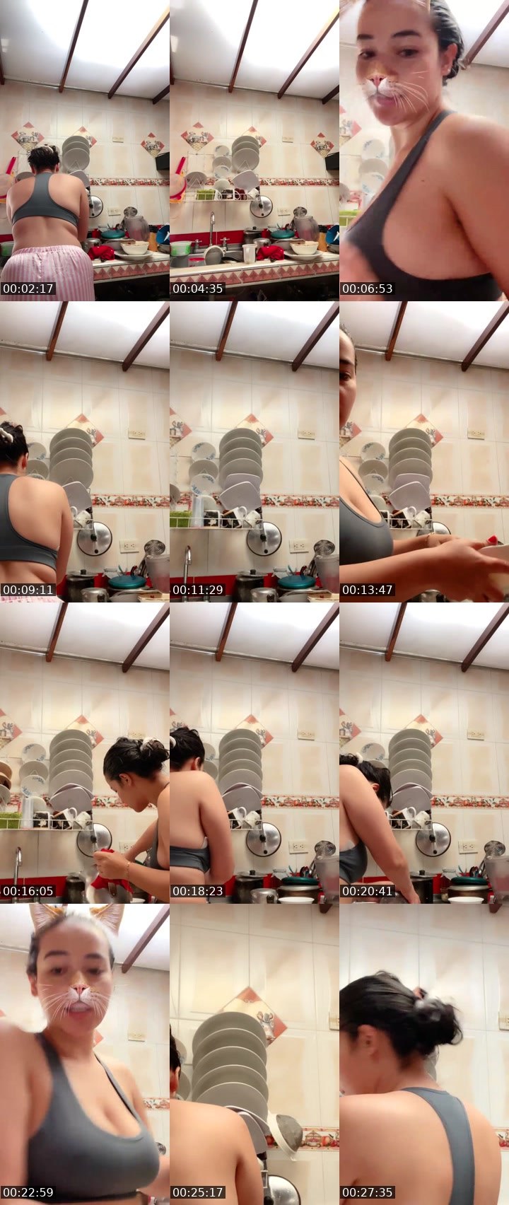 Contact-sheet preview of 50k🙏🏽❤️Cleopatra🪐's Liveme recording