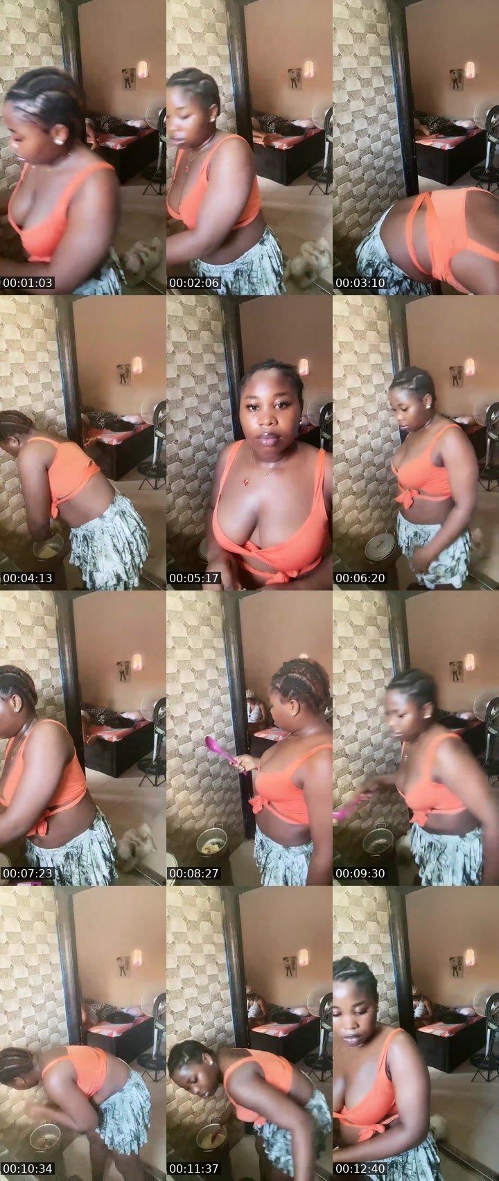 Contact-sheet preview of 5k🏦Baby sandra🍫🦋's Liveme recording