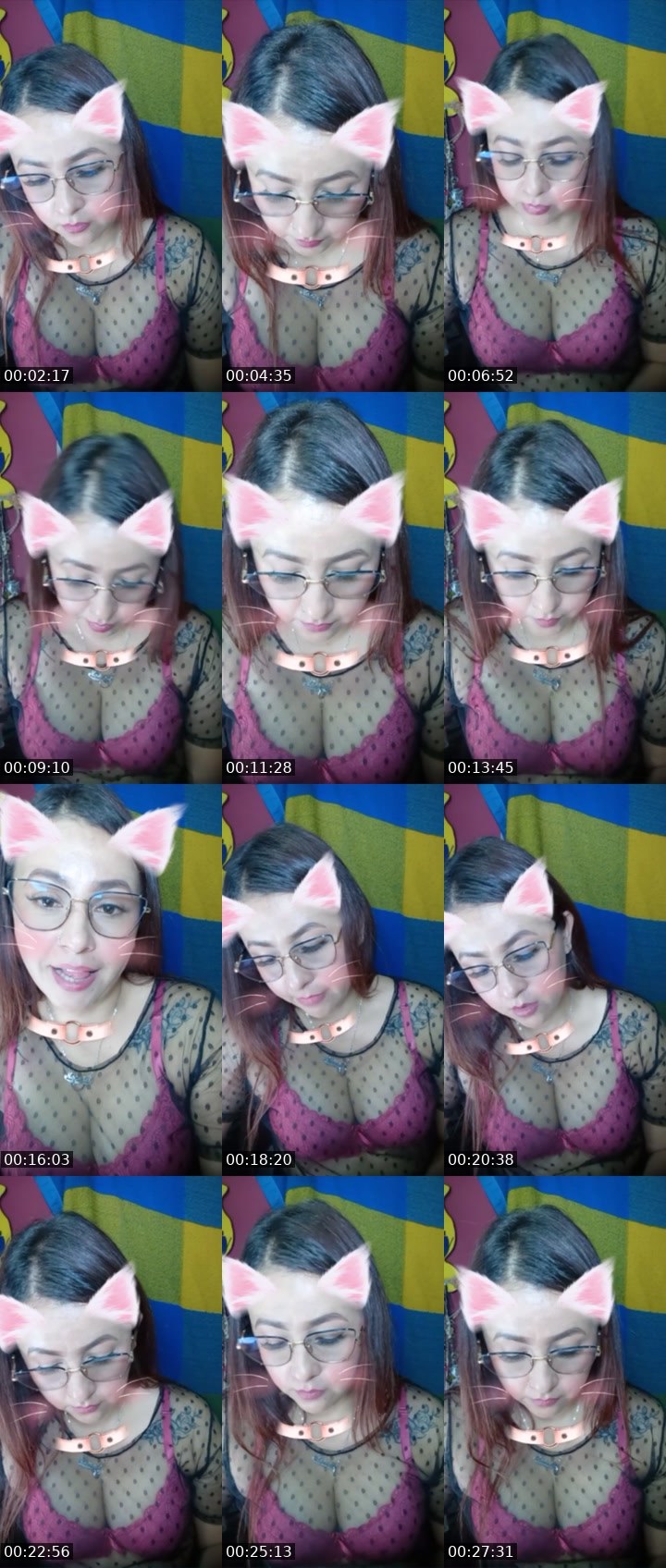 Contact-sheet preview of 🌈Morchis🕶's Liveme recording