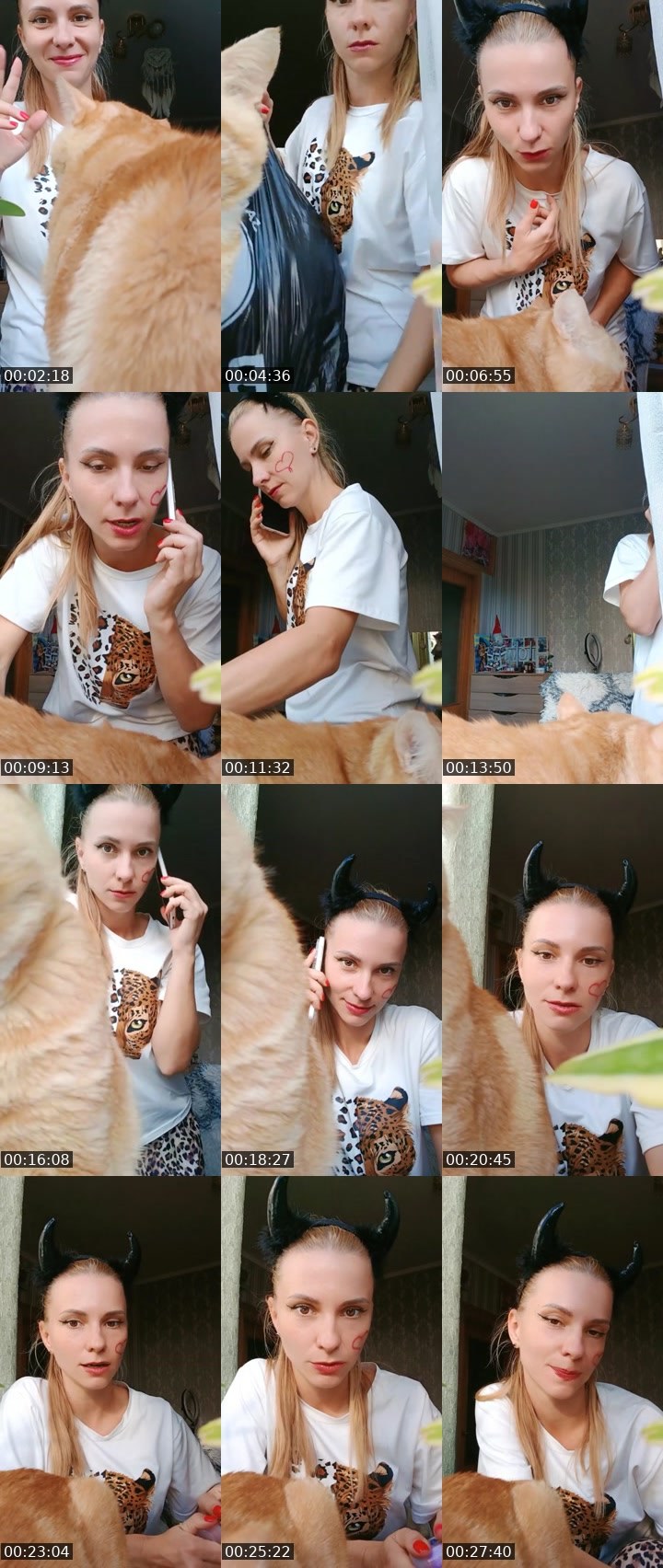 Contact-sheet preview of 🎀 Senorita 🎀's Liveme recording