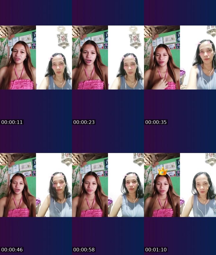 Contact-sheet preview of Joleza🍓's Liveme recording