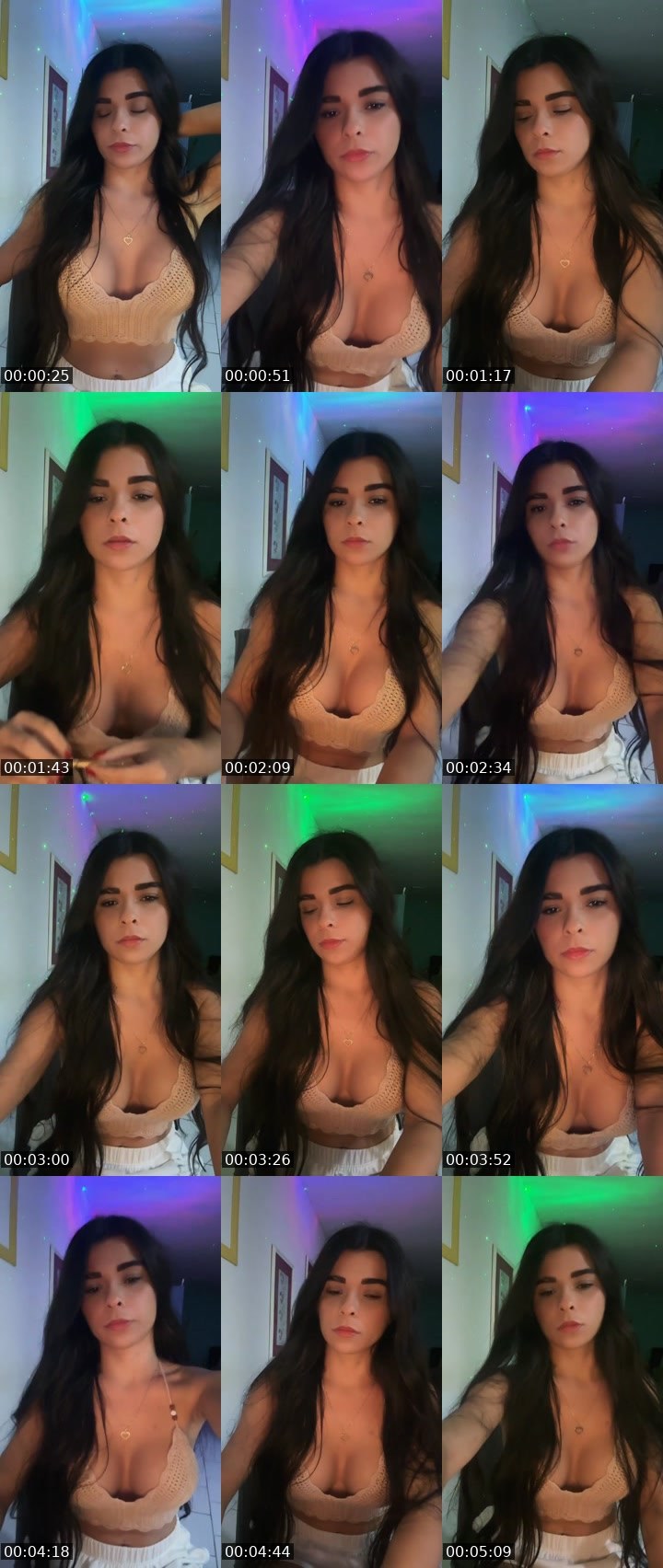 Contact-sheet preview of 🌙✨Itsevellyn✨🌙's Liveme recording