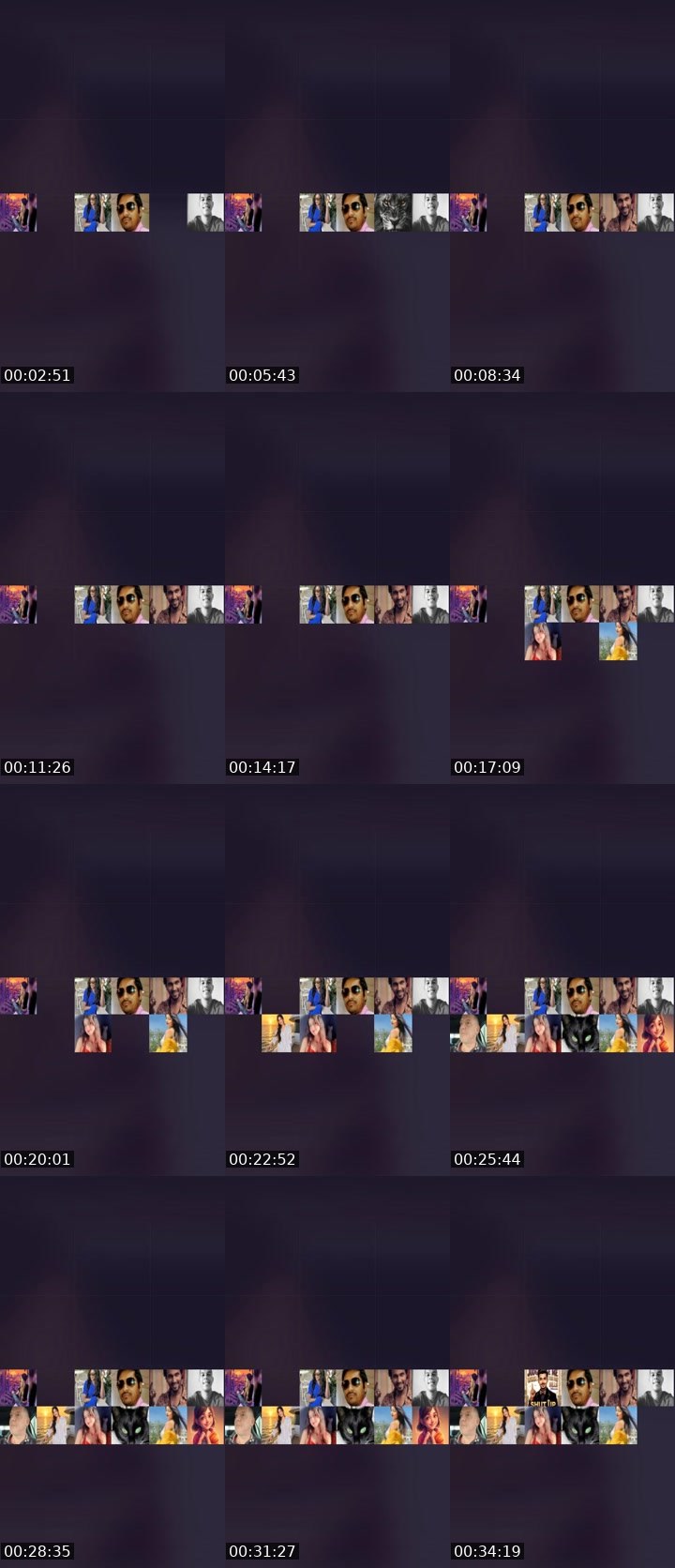 Contact-sheet preview of 😉Kate 🤍℄'s Liveme recording