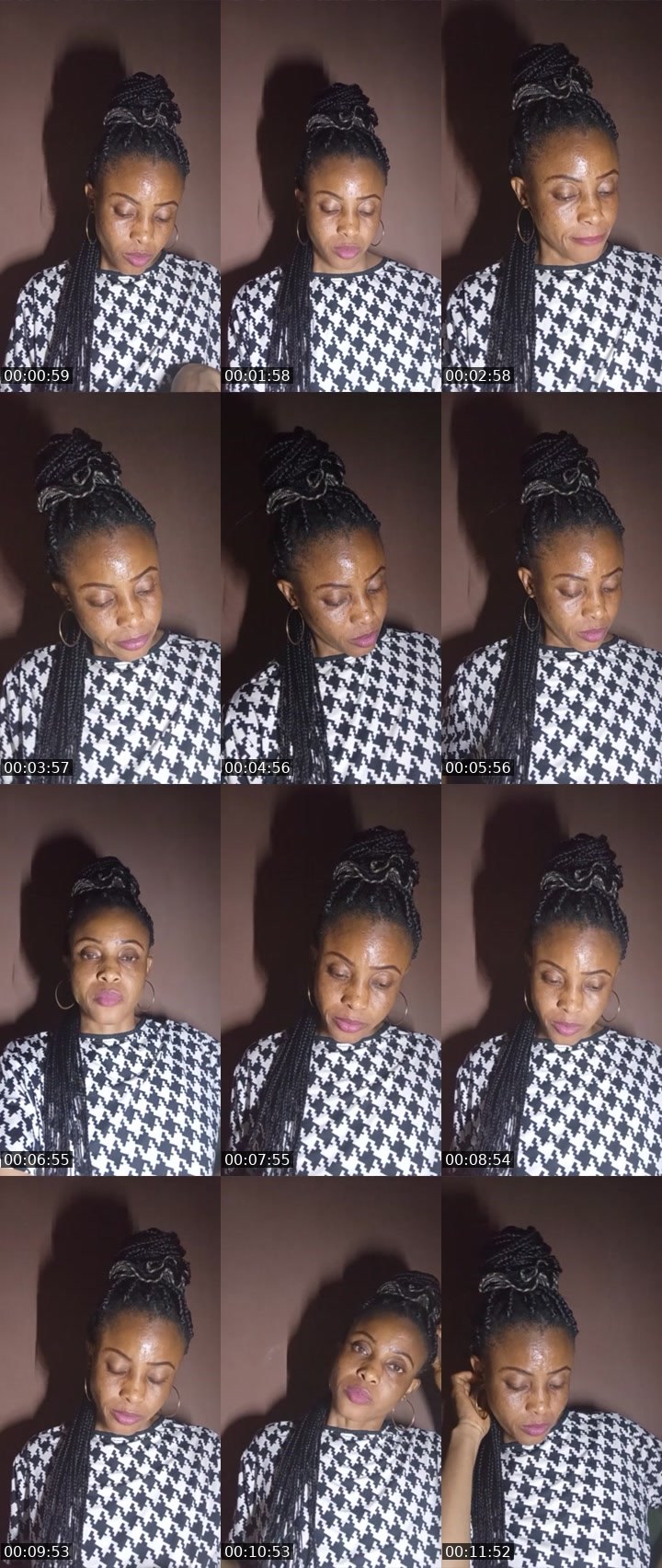Contact-sheet preview of Julie🧥☯️'s Liveme recording