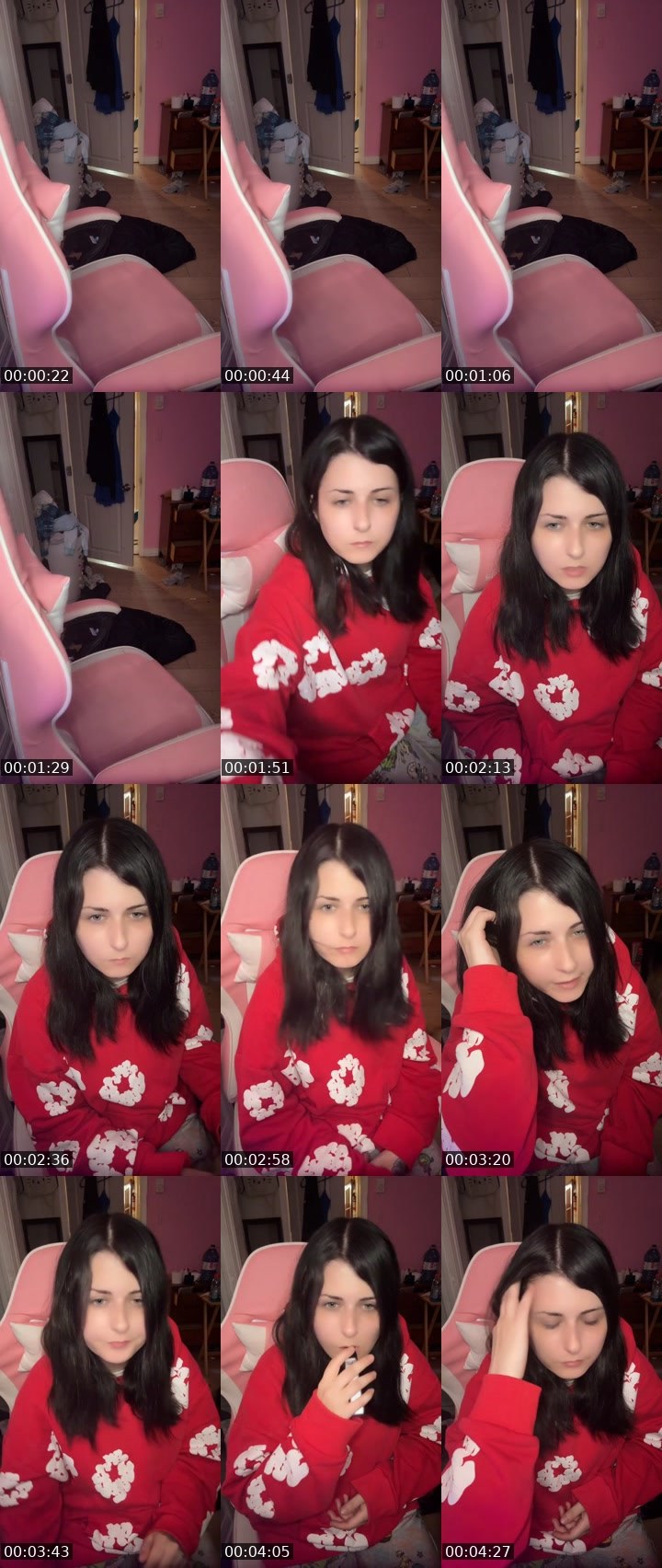 Contact-sheet preview of MelissaDorothy's Liveme recording