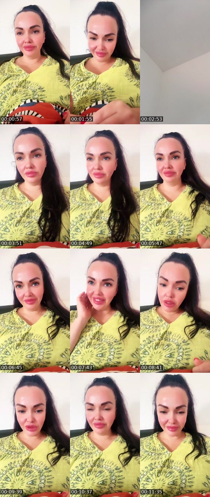 Contact-sheet preview of Blackglama 👑🇺🇦's Liveme recording