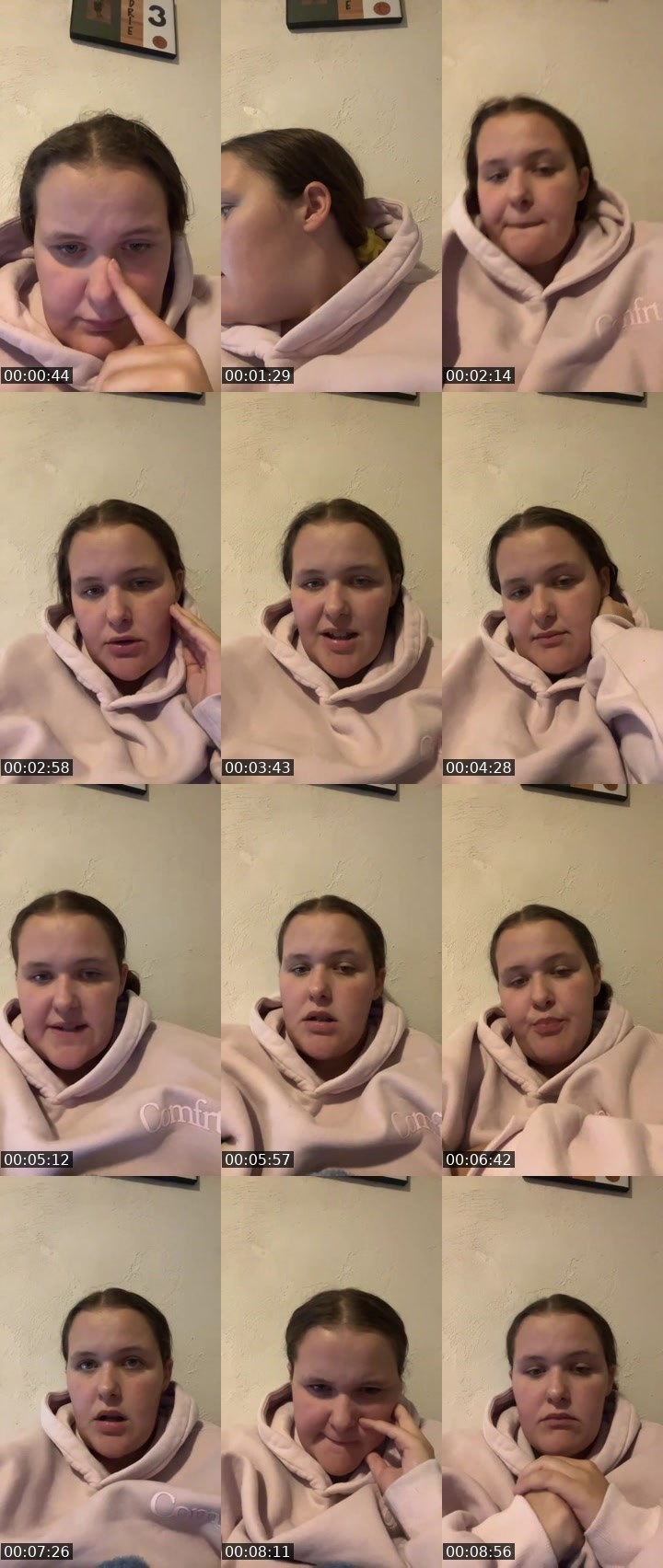 Contact-sheet preview of LilMama1127's Liveme recording