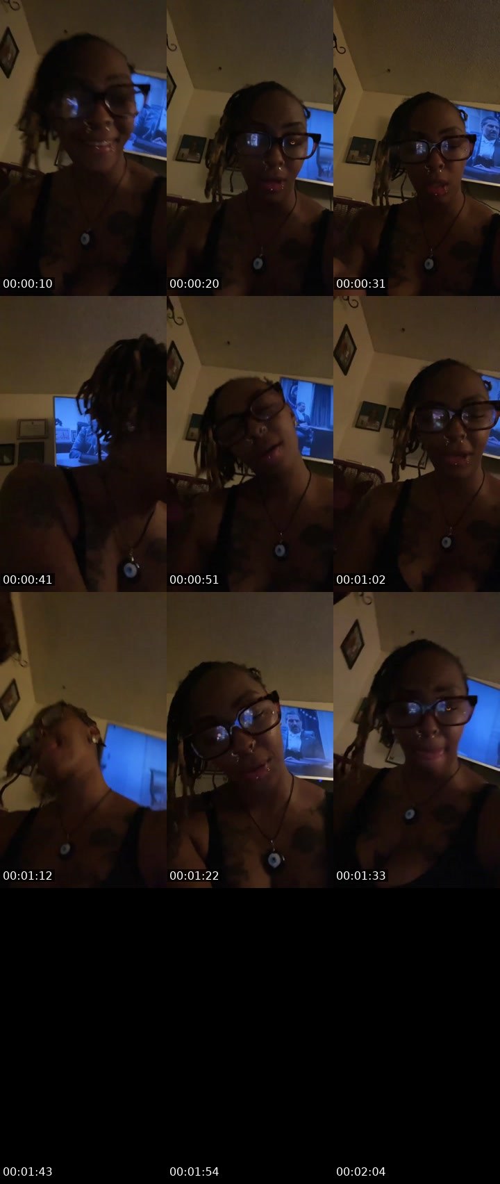 Contact-sheet preview of 👑DS💜♏️BADDIEĂNGEL's Liveme recording