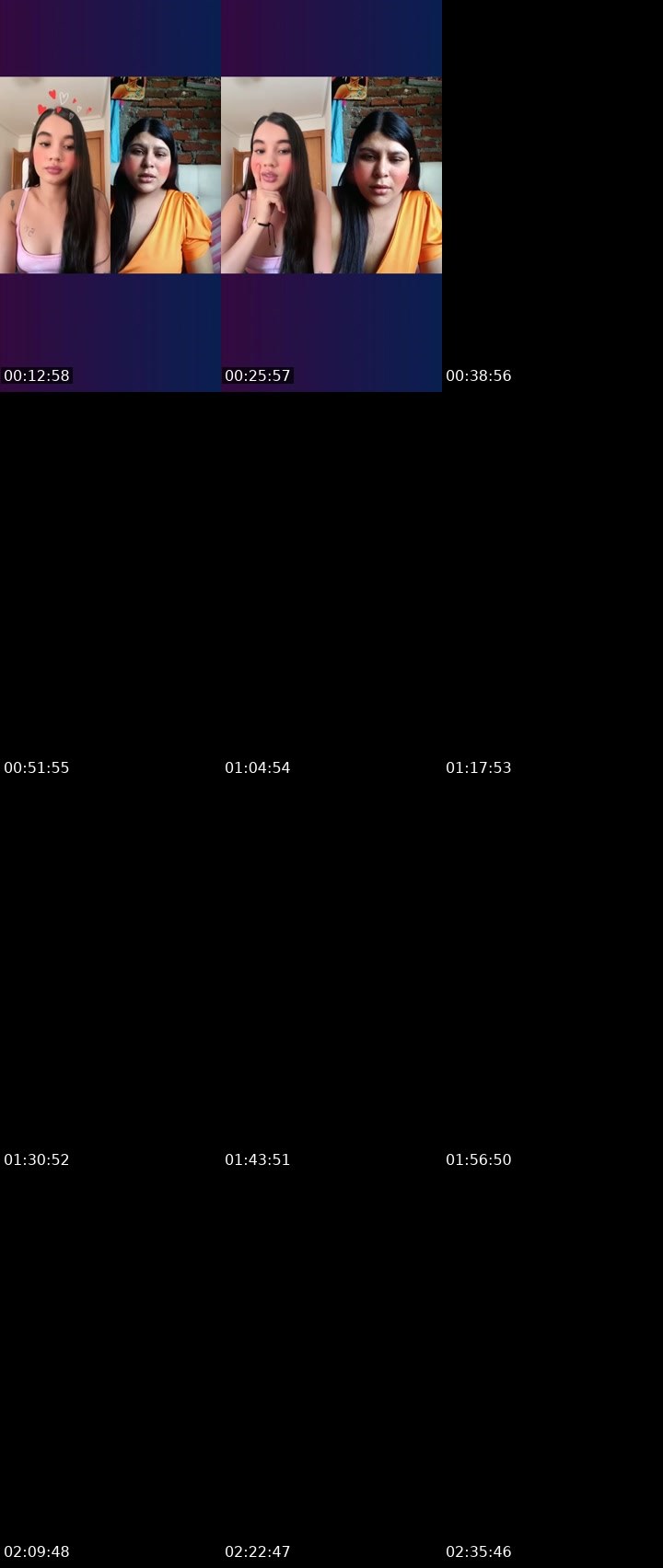 Contact-sheet preview of ✨🌩️𝓛𝓮𝓲𝓭𝔂❤️‍🔥✨'s Liveme recording