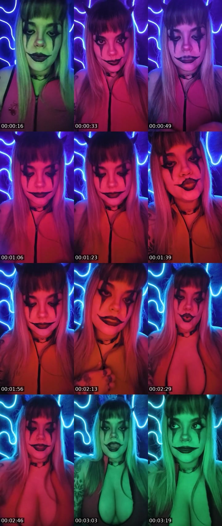 Contact-sheet preview of ꪑꪮꪮꪀ🫧⃝𖤐's Liveme recording