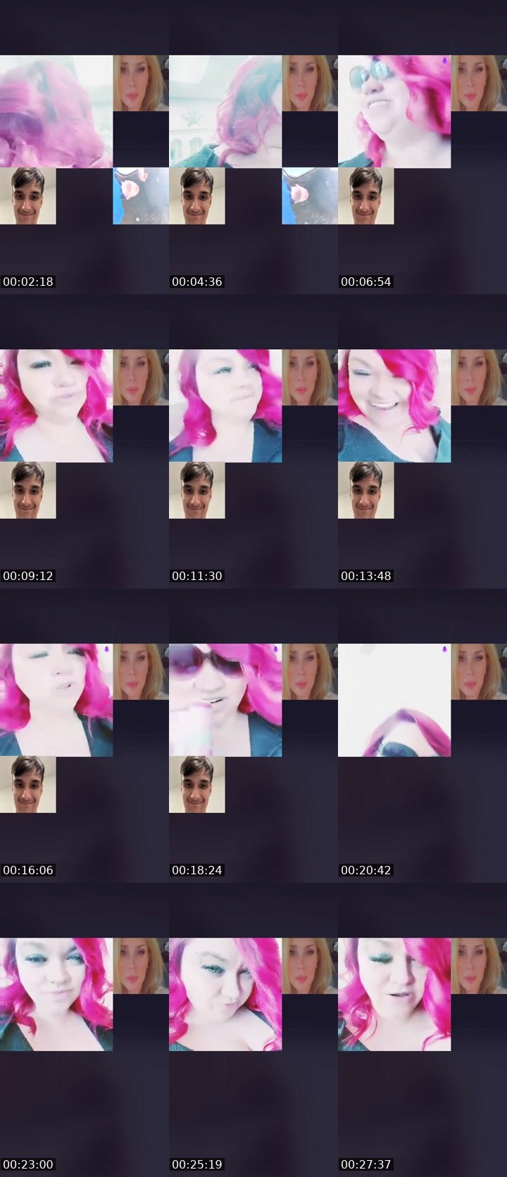 Contact-sheet preview of 🌐IamRushyiZM🌐's Liveme recording