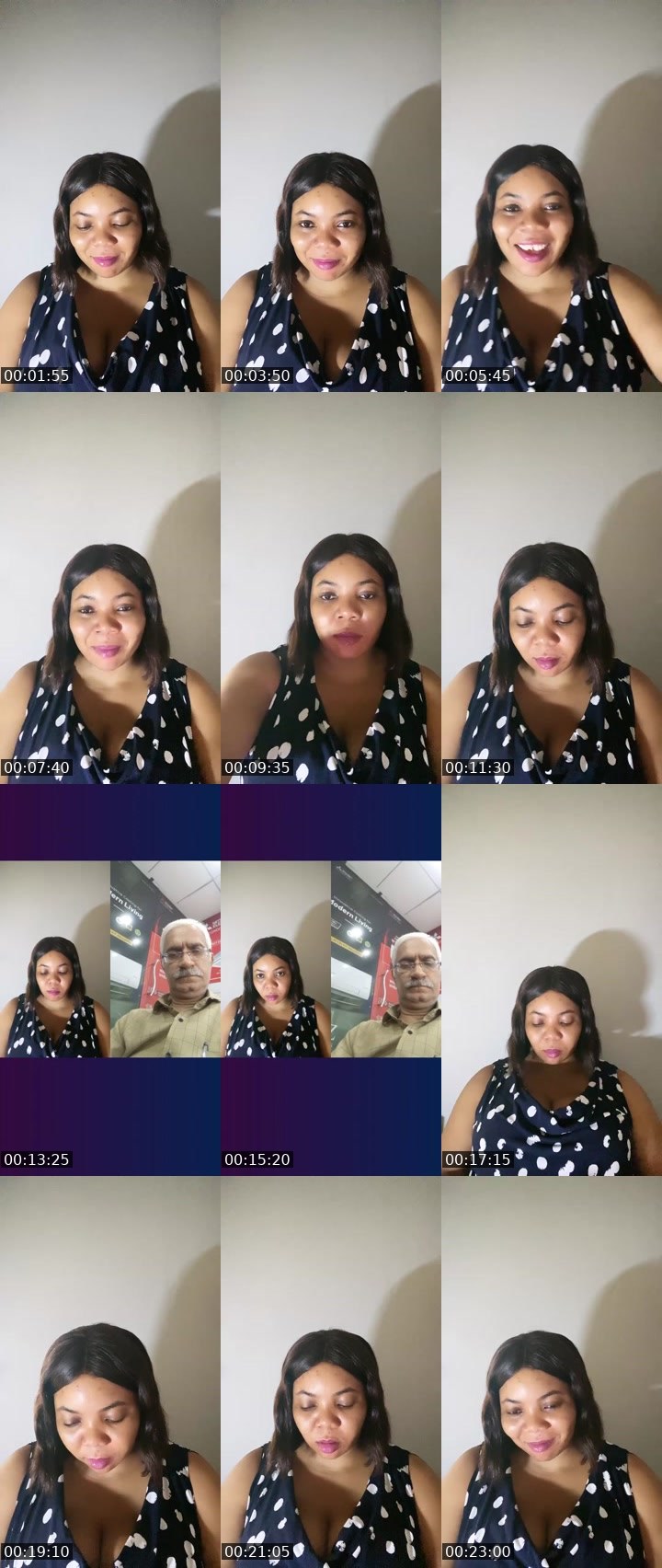 Contact-sheet preview of 🅰️my Lilly🍭🩷🌹's Liveme recording
