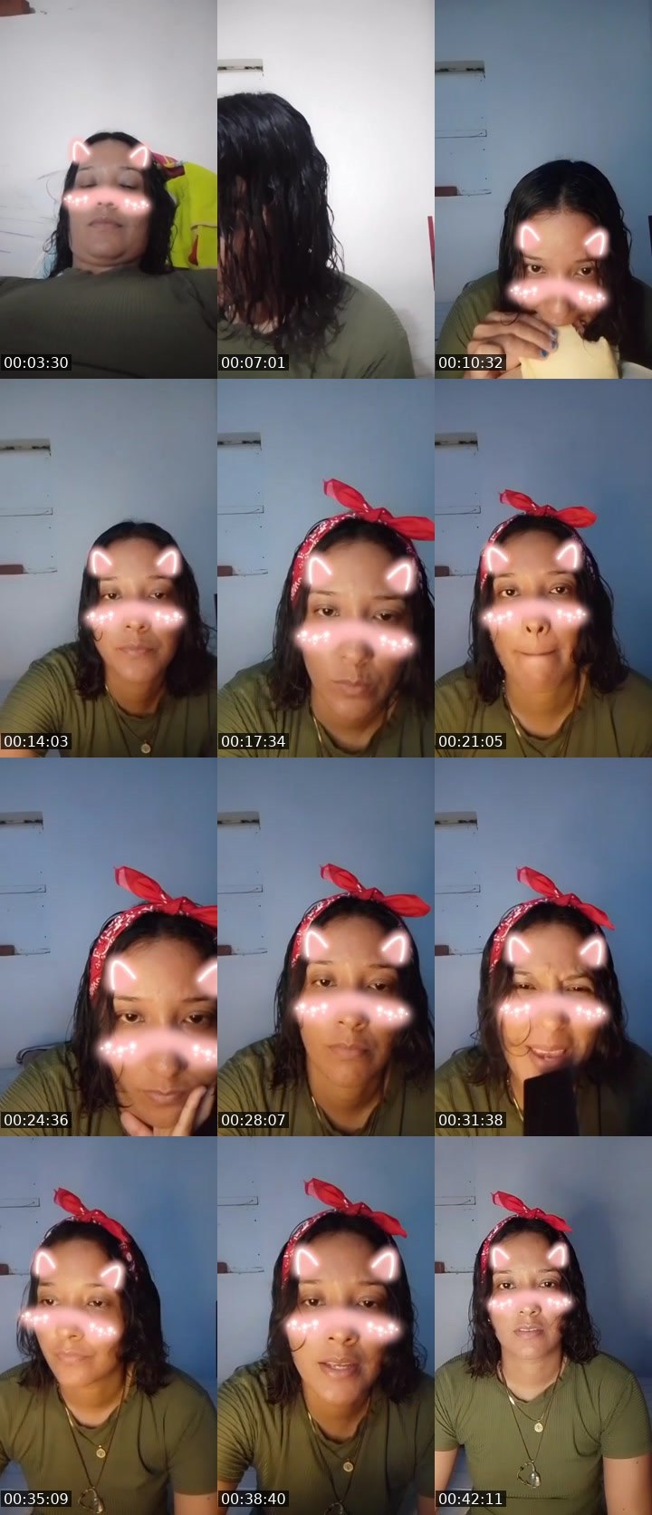 Contact-sheet preview of 🌐 Gatix's Liveme recording