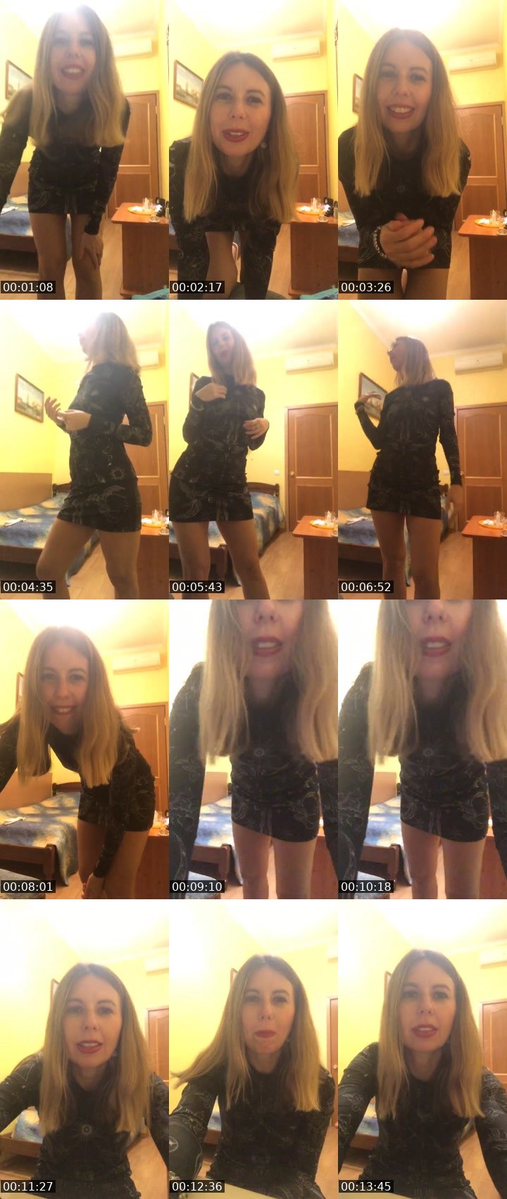Contact-sheet preview of RubyWhisper's Liveme recording