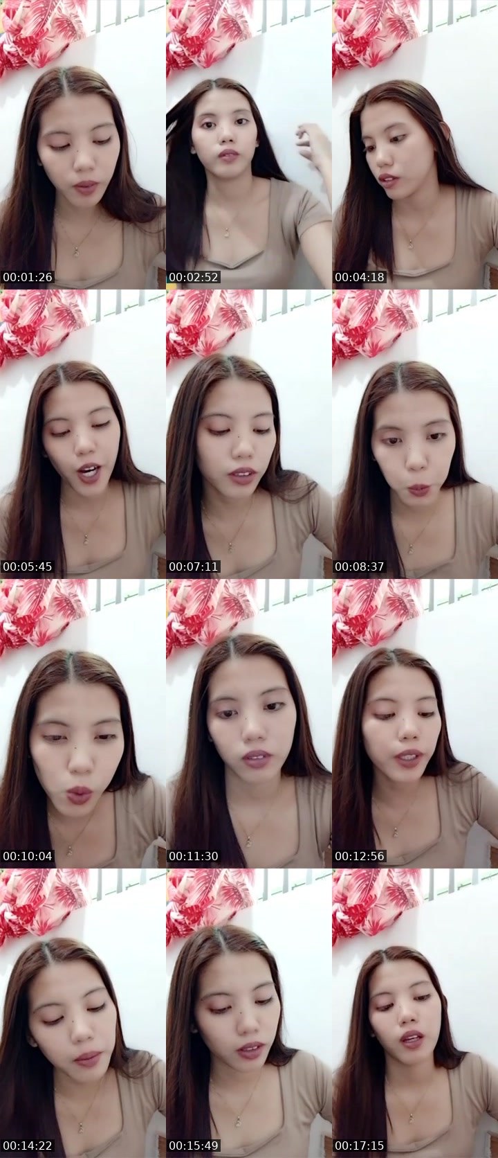 Contact-sheet preview of ☝️❤️SaySay's Liveme recording
