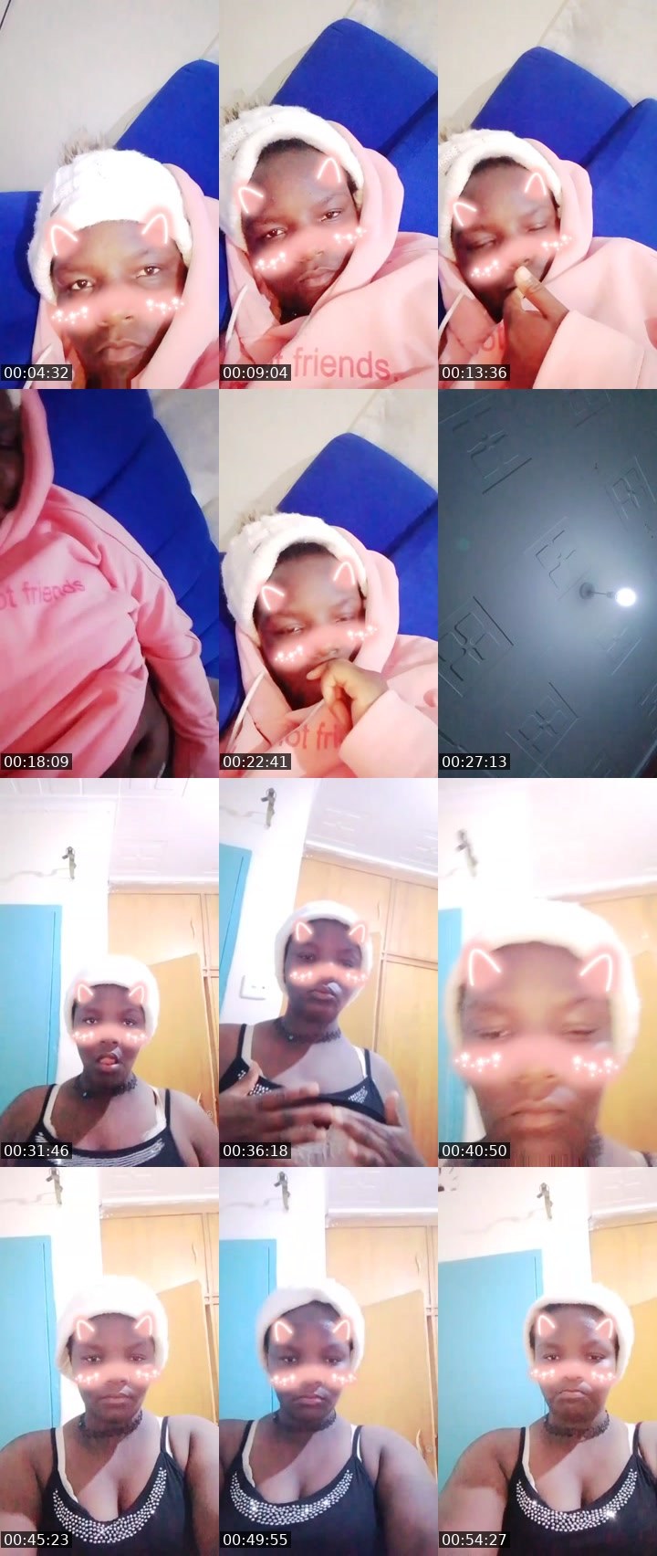 Contact-sheet preview of Shanny💕's Liveme recording