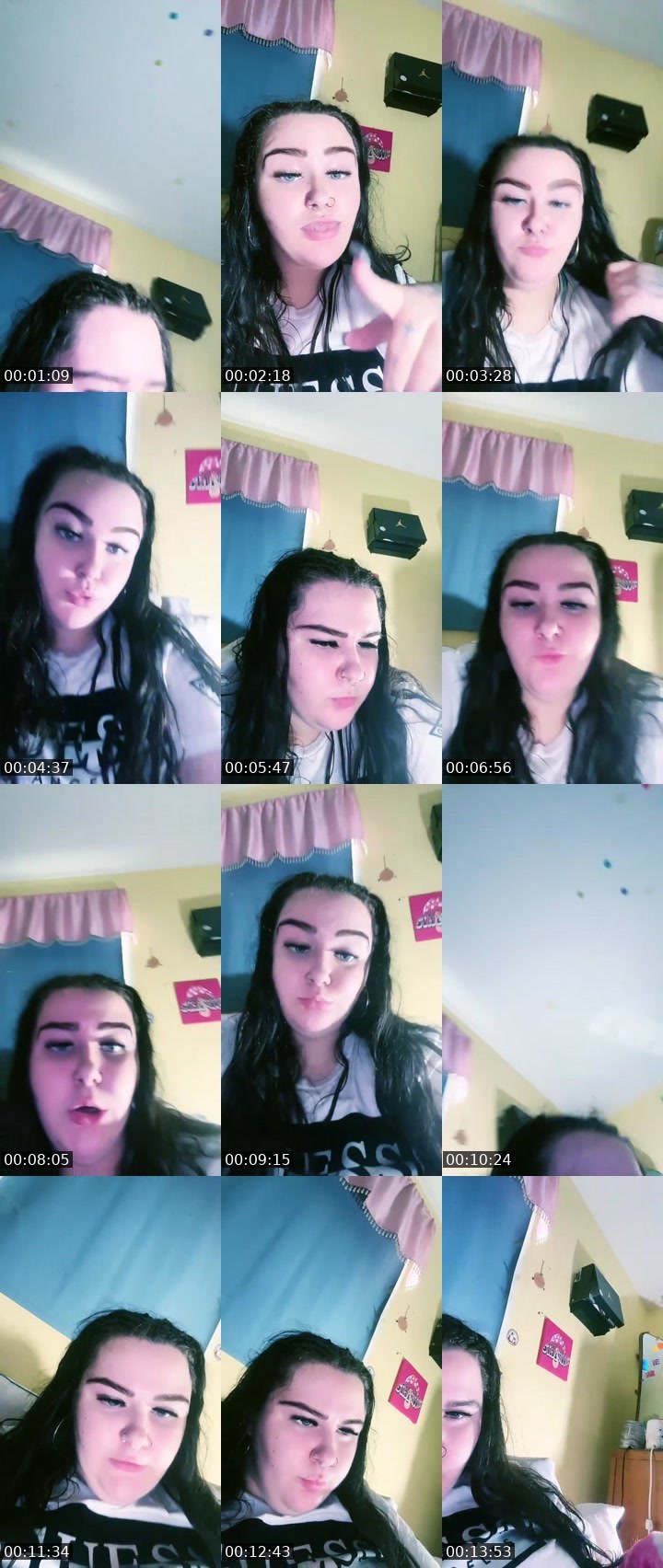 Contact-sheet preview of Flowerpower9069's Liveme recording