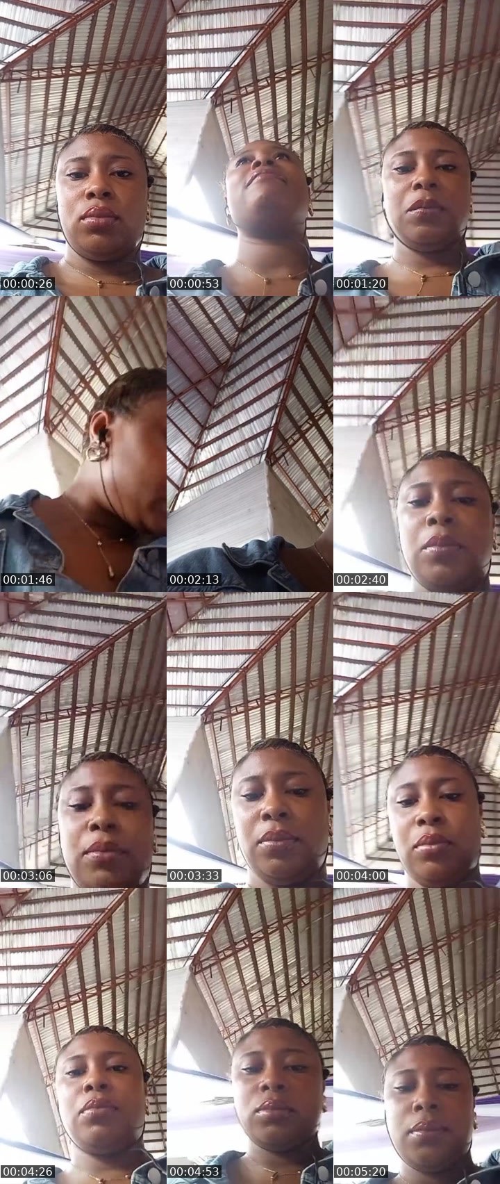 Contact-sheet preview of Blumiere's Liveme recording