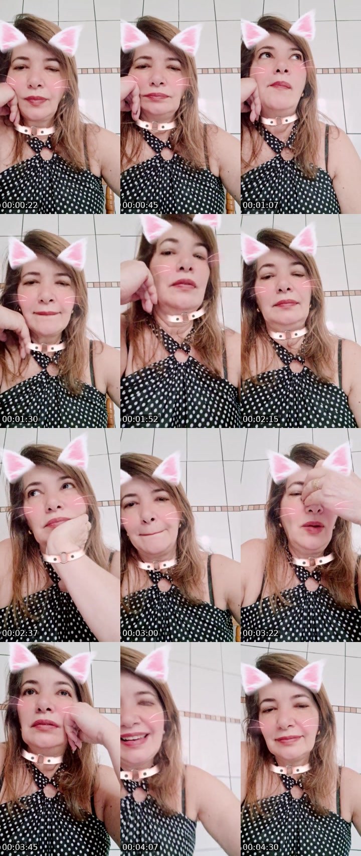Contact-sheet preview of Bel Vida1k's Liveme recording