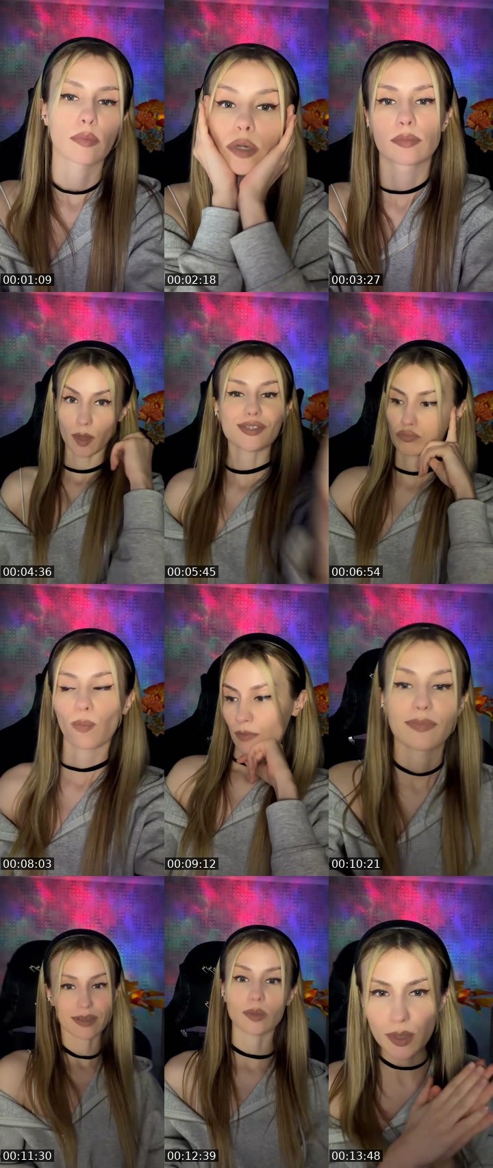 Contact-sheet preview of 🪷𝔇𝔦𝔤𝔦𝔱𝔞𝔩ᴰᴳᴹᶠ's Liveme recording