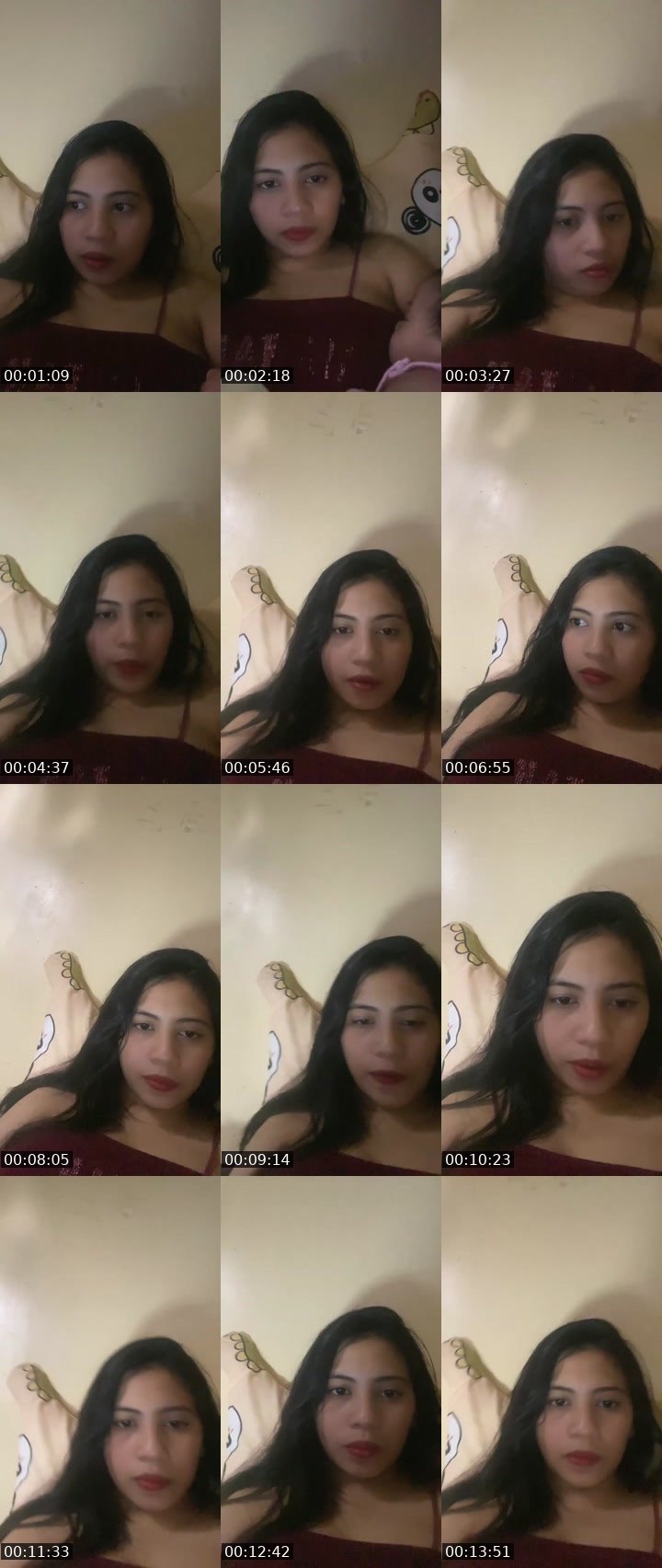 Contact-sheet preview of Yonami💋's Liveme recording