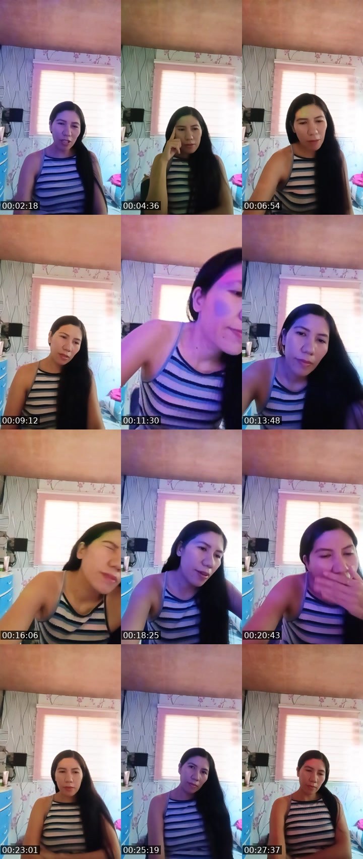 Contact-sheet preview of 👼🏻ᴬᴬLyn (NP)'s Liveme recording