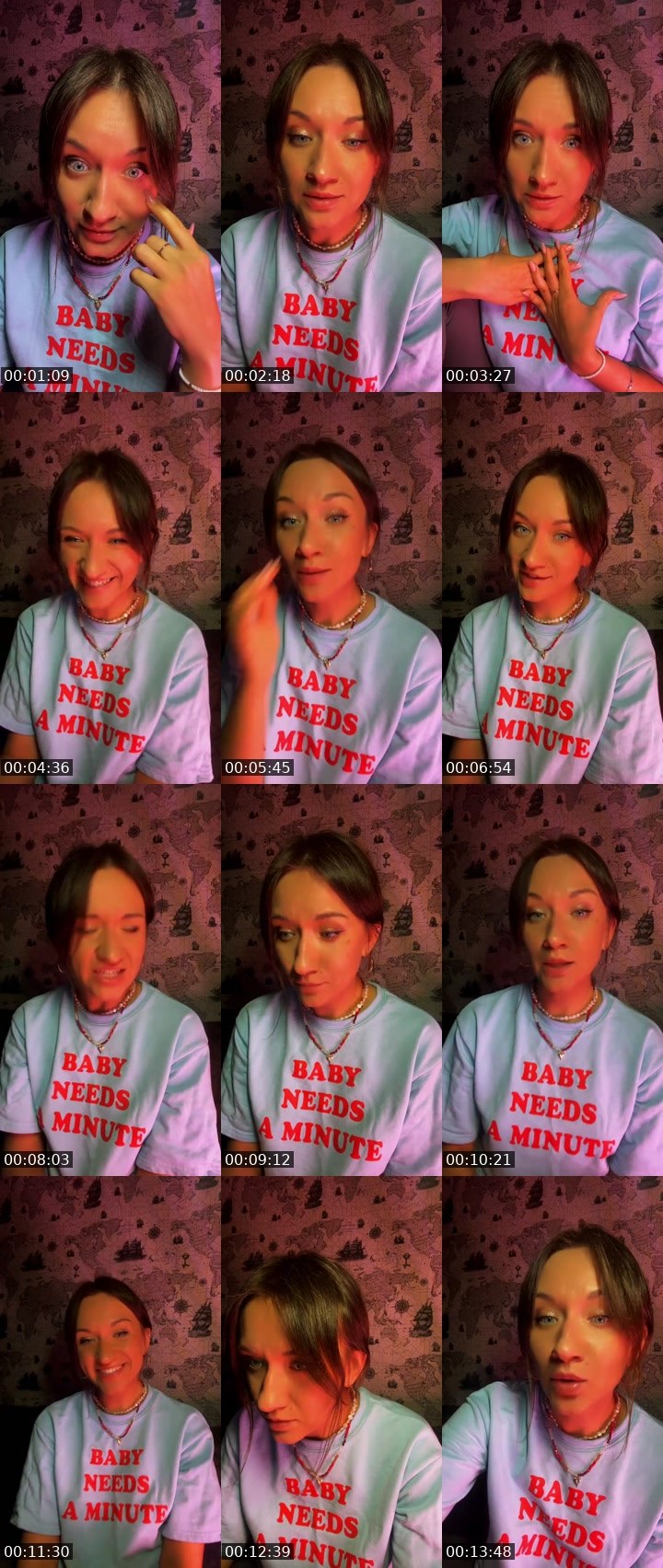 Contact-sheet preview of ✨CaliforniSASHion✨'s Liveme recording