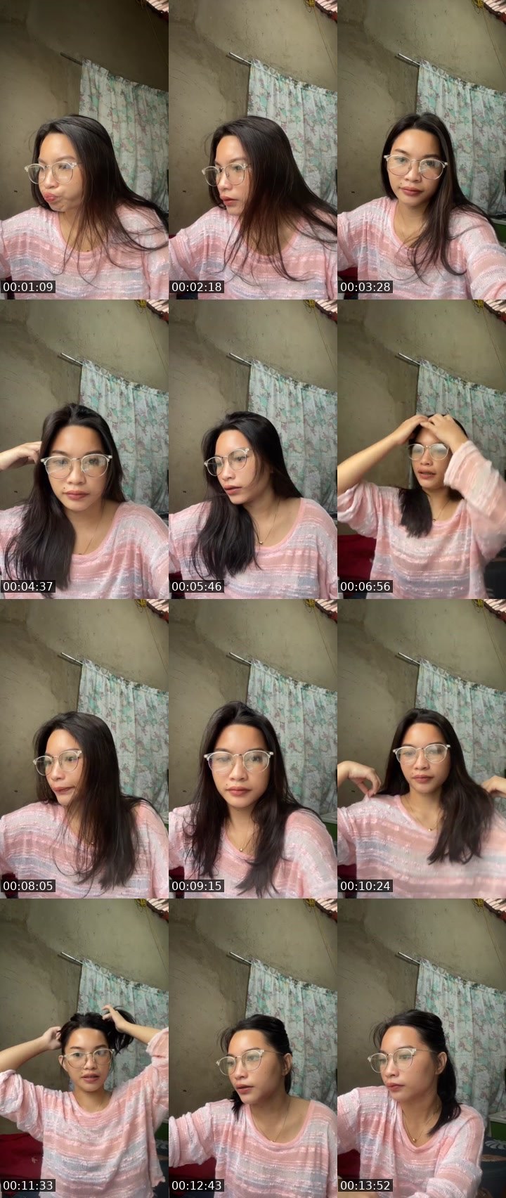 Contact-sheet preview of 👸 Chum 🌙's Liveme recording