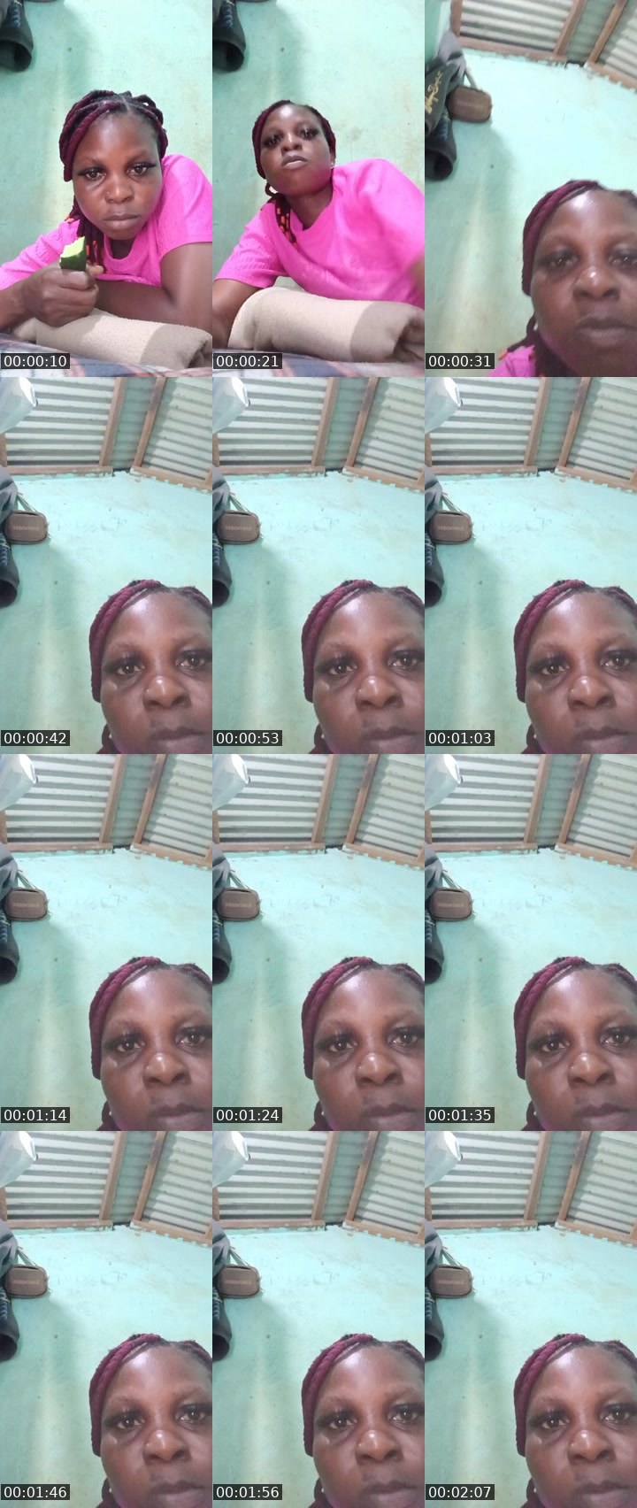 Contact-sheet preview of Lili cfa's Liveme recording