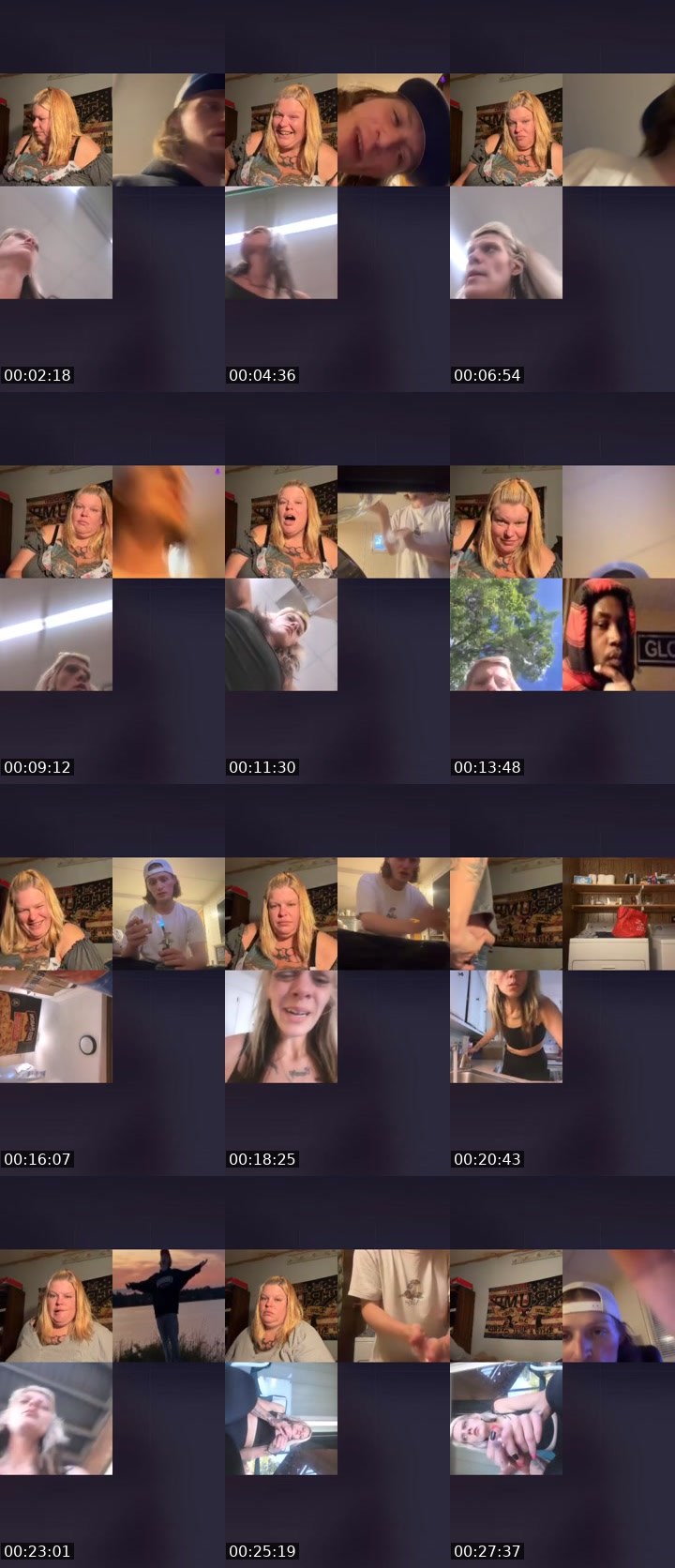 Contact-sheet preview of Diabolical Bun Bun's Liveme recording