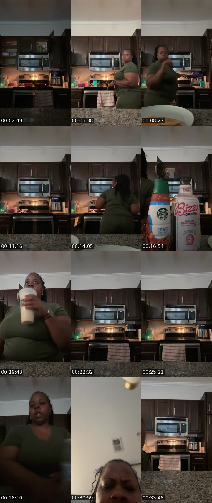 Contact-sheet preview of DonkedOut's Liveme recording