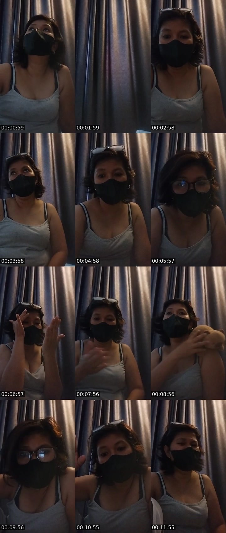 Contact-sheet preview of Yurcika's Liveme recording