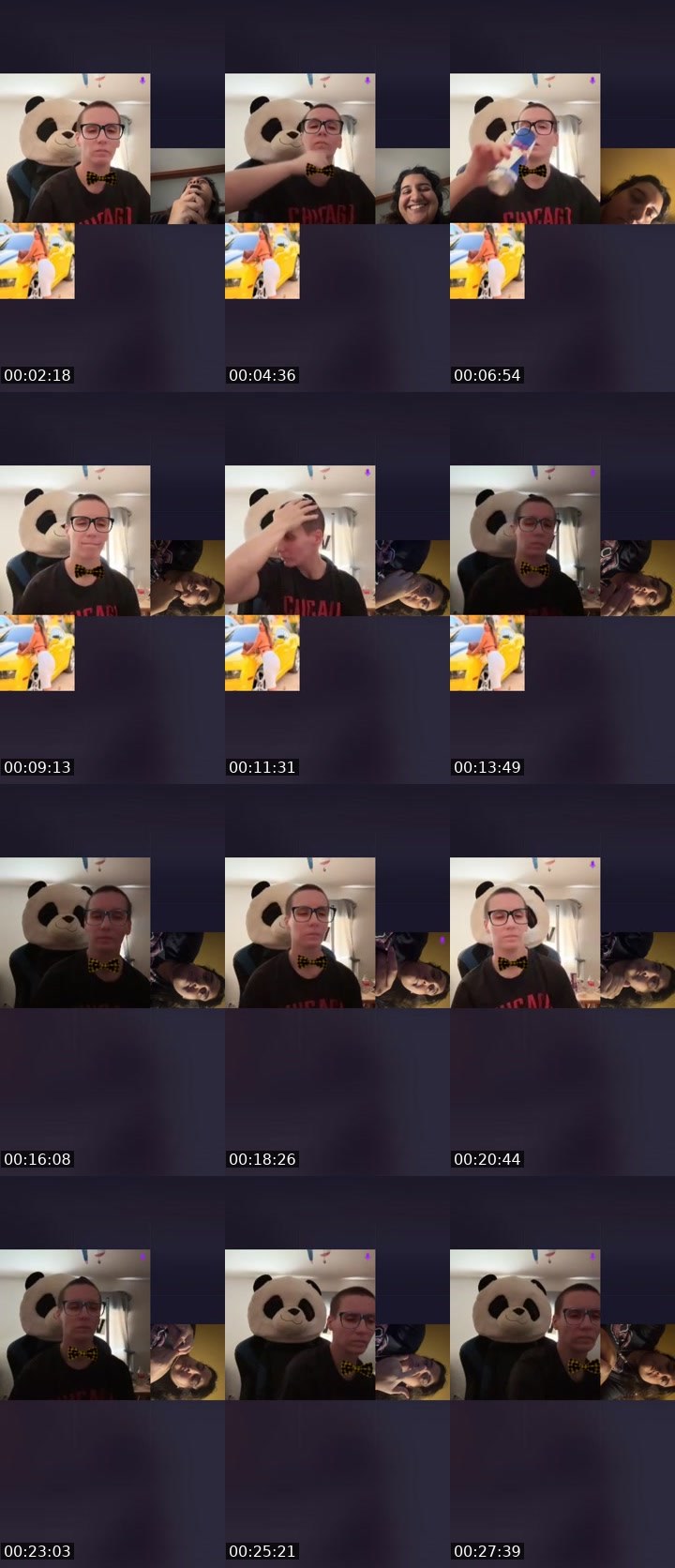 Contact-sheet preview of 🚧Lilo⚠️'s Liveme recording