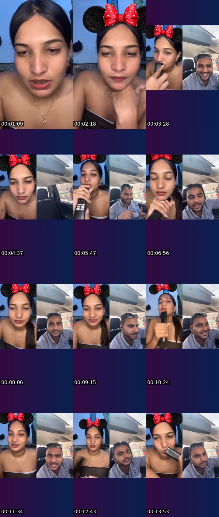 Contact-sheet preview of 🎀 Dulce Chloe 🎀's Liveme recording