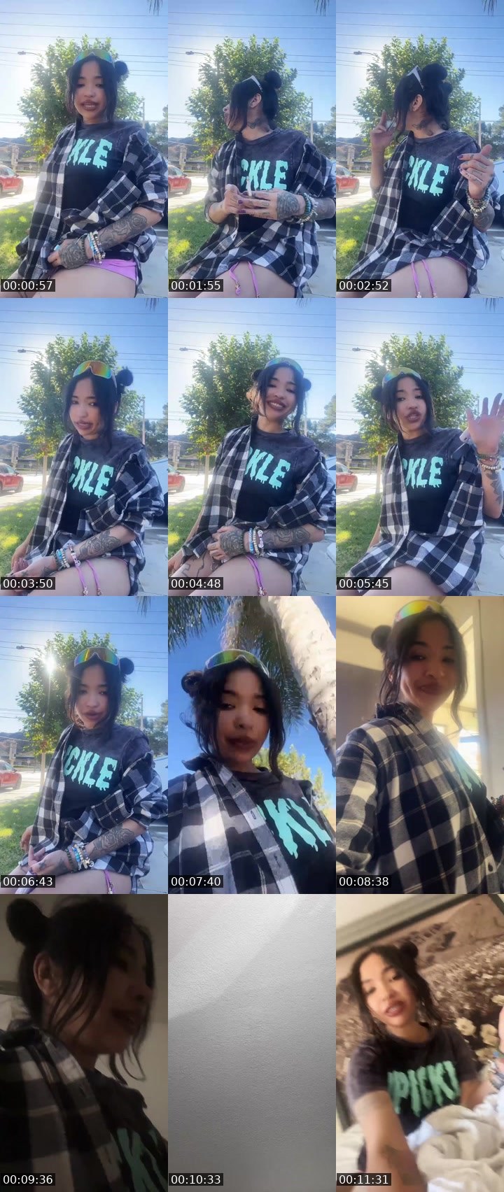 Contact-sheet preview of Assyria's Liveme recording