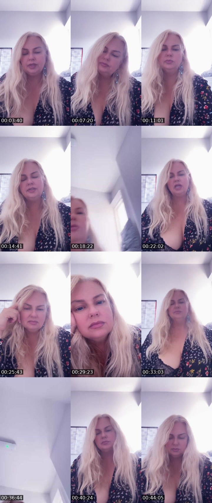 Contact-sheet preview of Lory Velvet🌹💋's Liveme recording