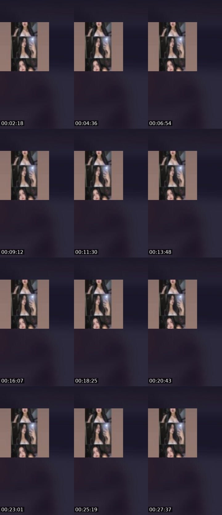 Contact-sheet preview of 👸Ishi 🌌🍓's Liveme recording