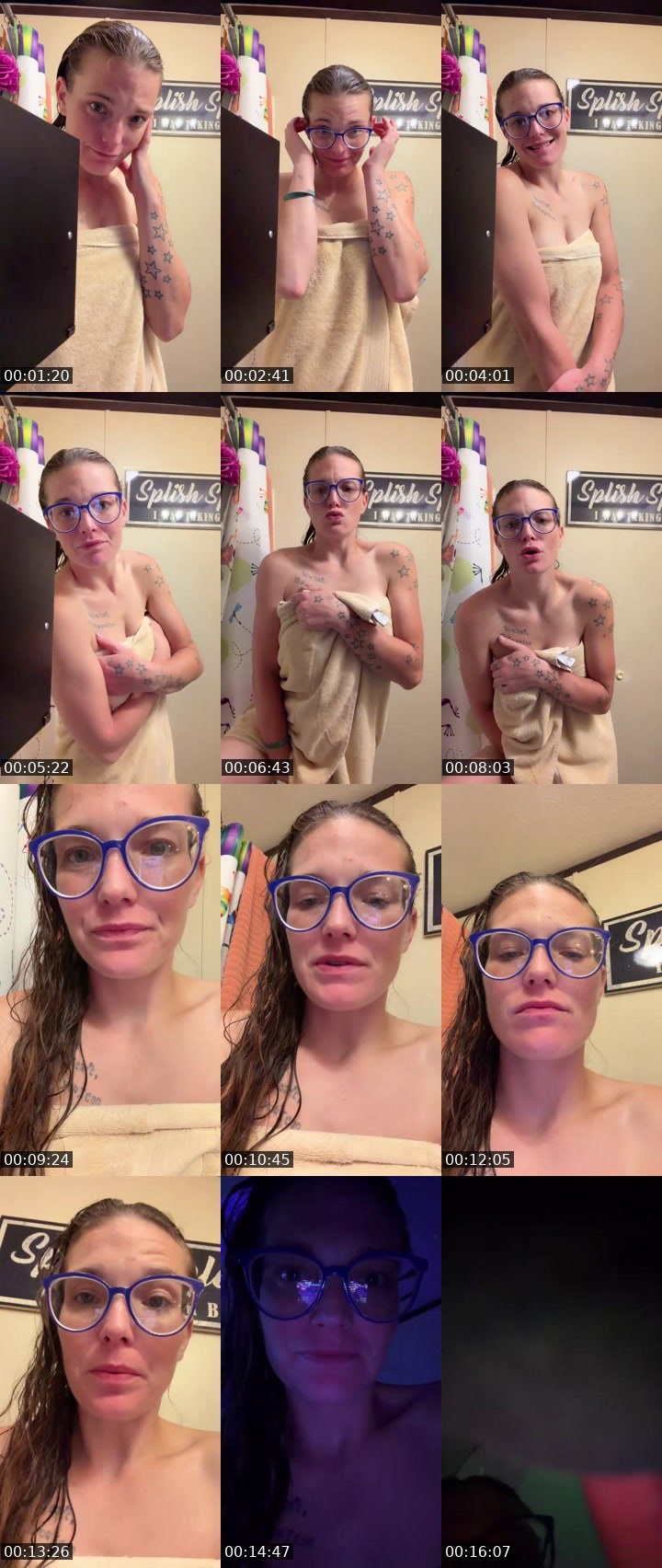 Contact-sheet preview of Starzgoddess05's Liveme recording