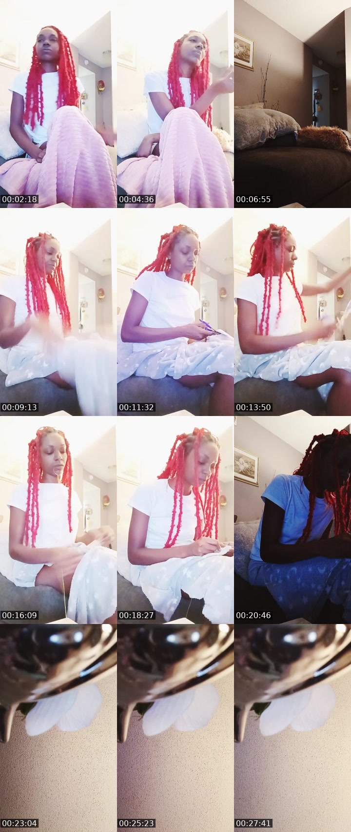 Contact-sheet preview of double G's Liveme recording