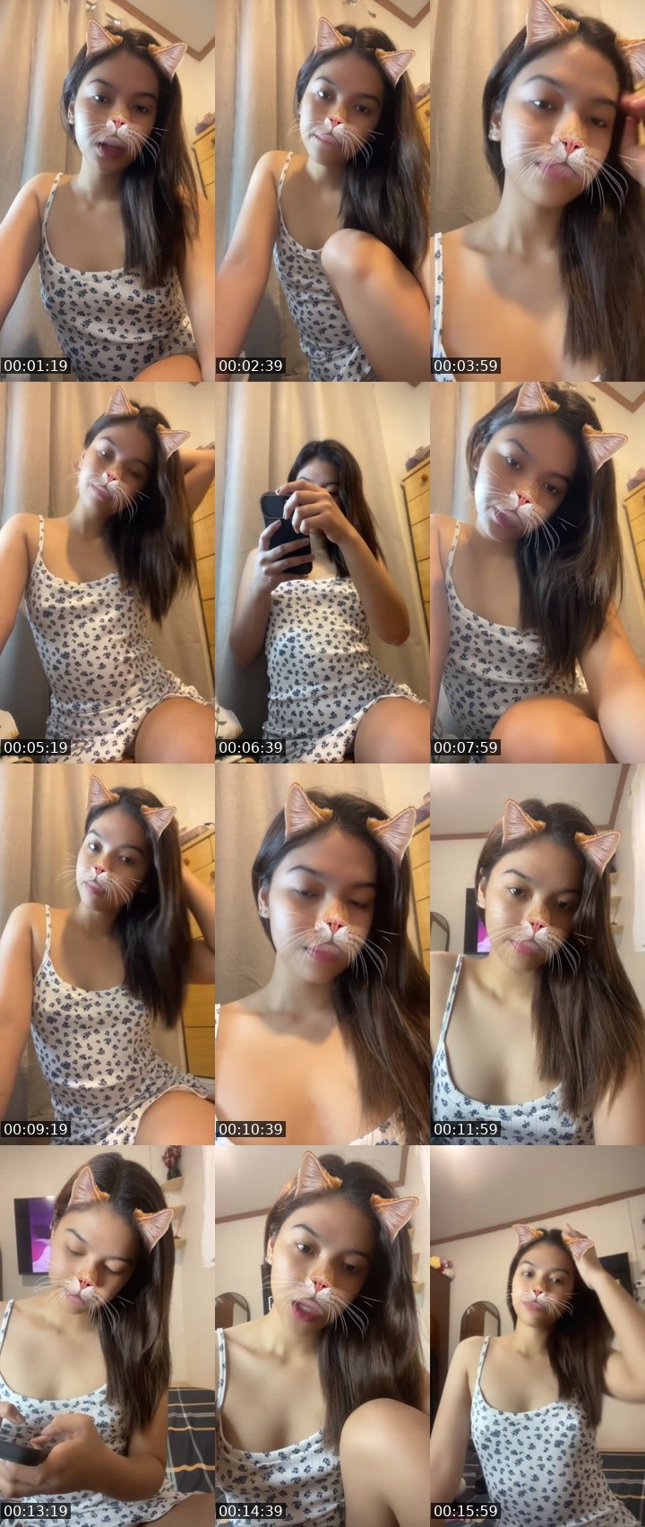 Contact-sheet preview of ᵗⁱⁿʸᵃˡˡⁱᵉ's Liveme recording