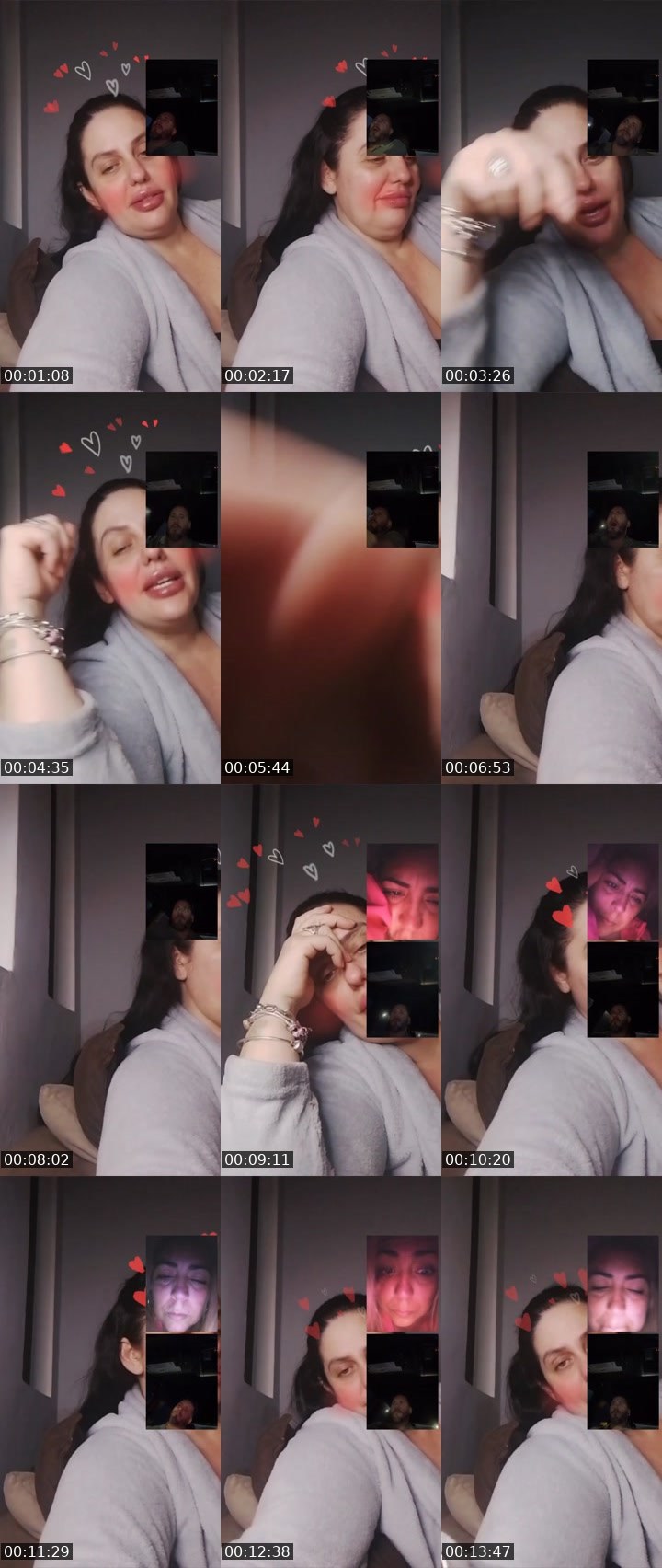 Contact-sheet preview of 𓄂𝐌😈𝐳ão 🔥's Liveme recording