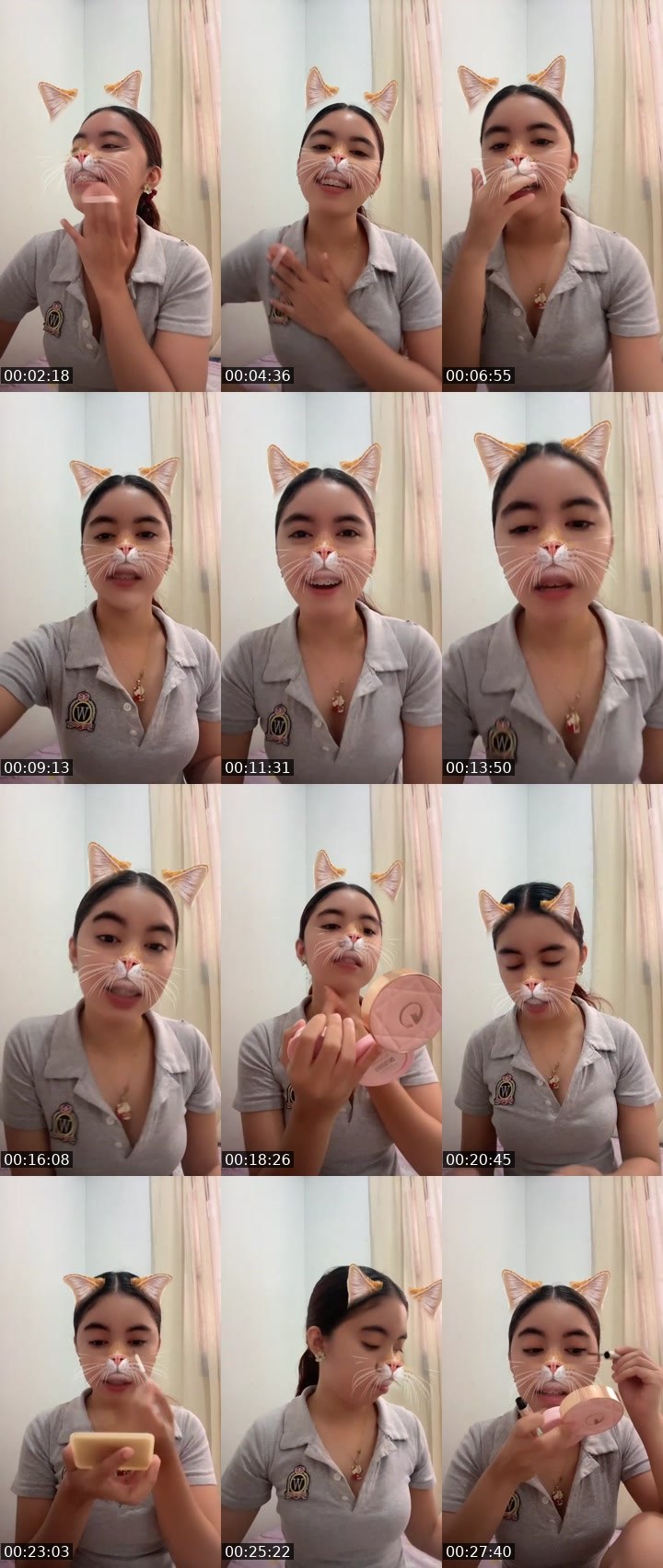 Contact-sheet preview of 👸eula🧚‍♀️'s Liveme recording