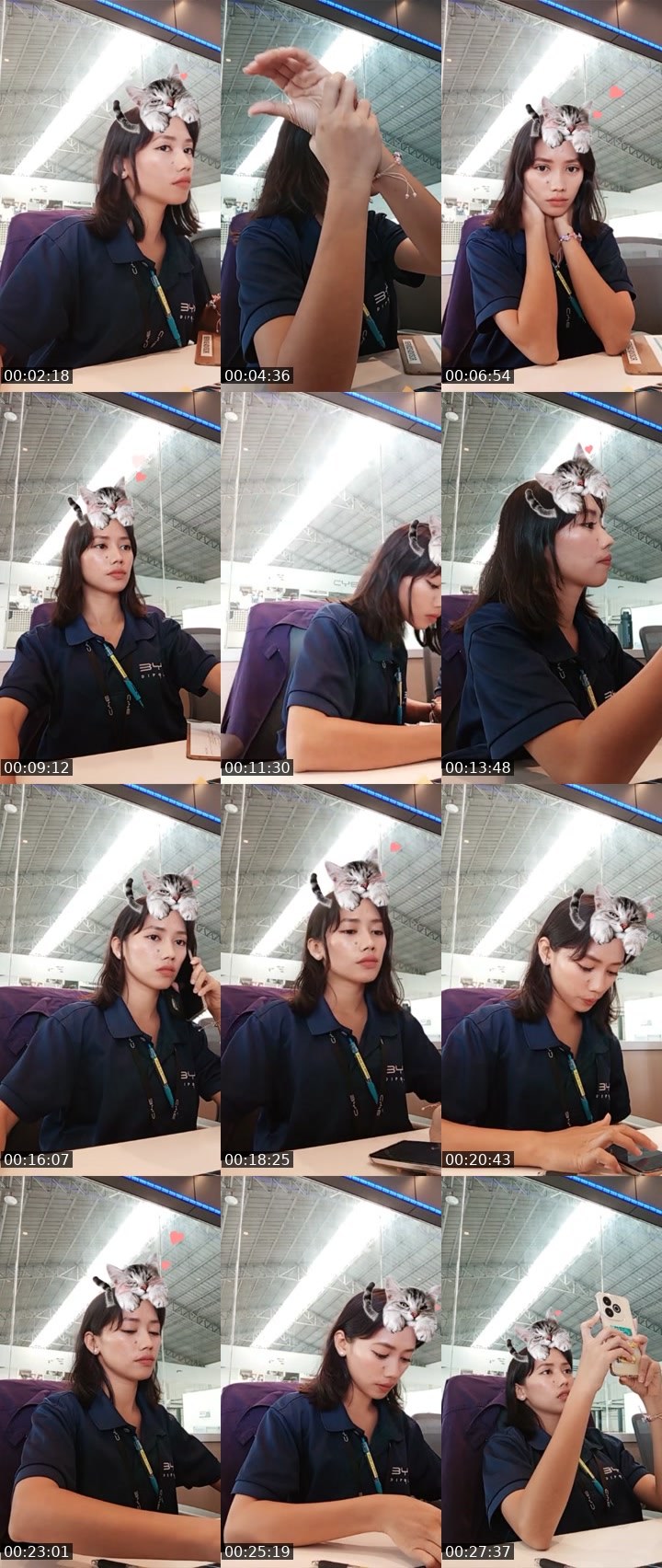 Contact-sheet preview of ♛ ₚₕ Aya ✨'s Liveme recording